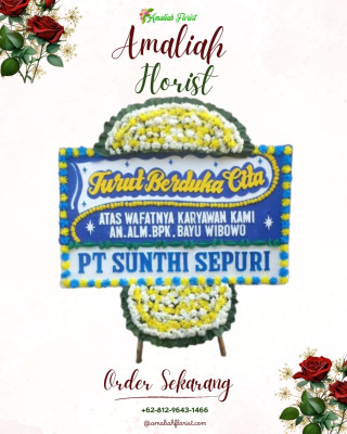 Papan Bunga Duka di Jelbuk