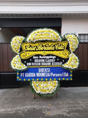 Papan Bunga Duka di Jelbuk